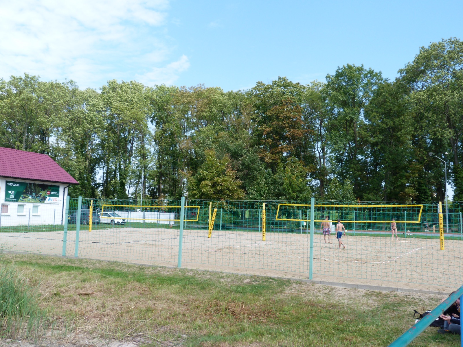 Beachvolleyball-Anlage am Soldiner See