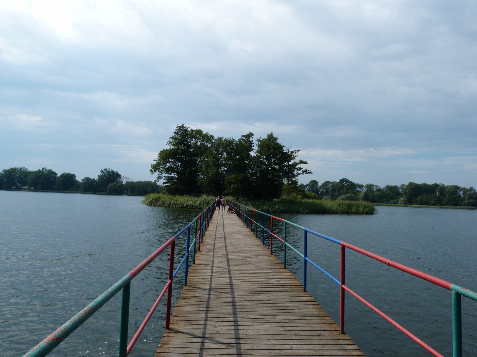 Soldiner See – Steg am Wasser