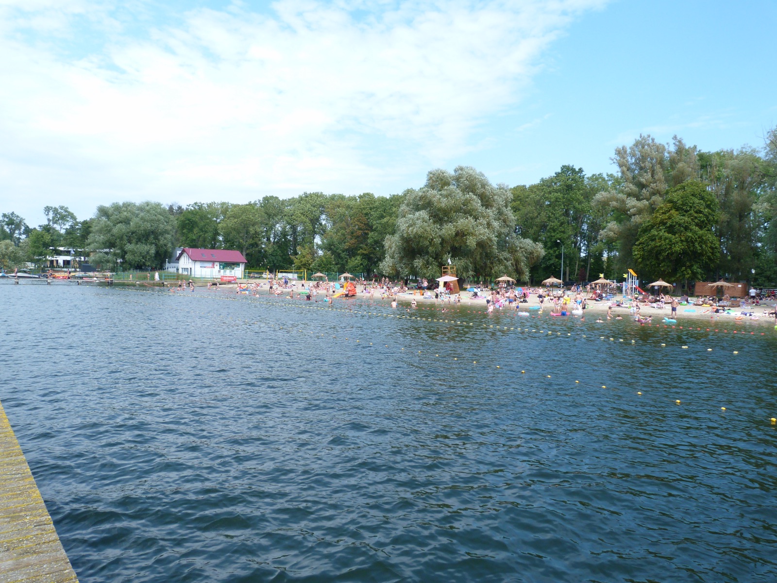Badestrand am Soldiner See